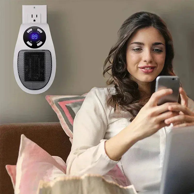 WarmWave Pro - Smart Portable Electric Heater with Digital Display itechΛhead