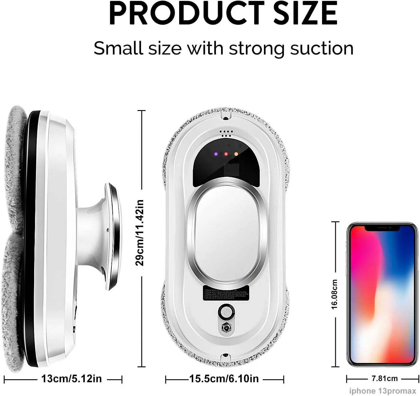 GlideClean Pro - Smart Automatic Window Cleaning Robot