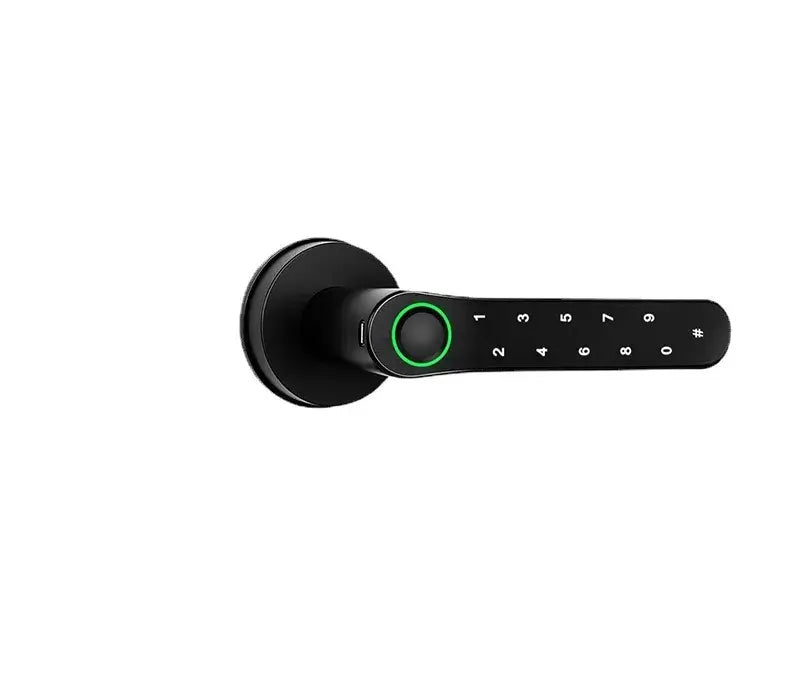 11-8-1 Smart WiFi Lock for indoor doors, featuring a keypad and sleek design, ideal for bedrooms and privacy.