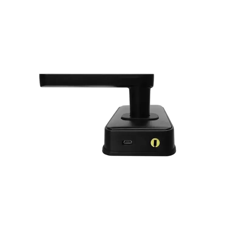 Side view of M1 Multi-Access Smart Door Lock highlighting its sleek design and control features.