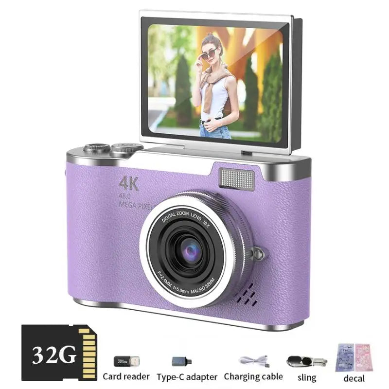 VisionSnap™ 4K Flip Camera