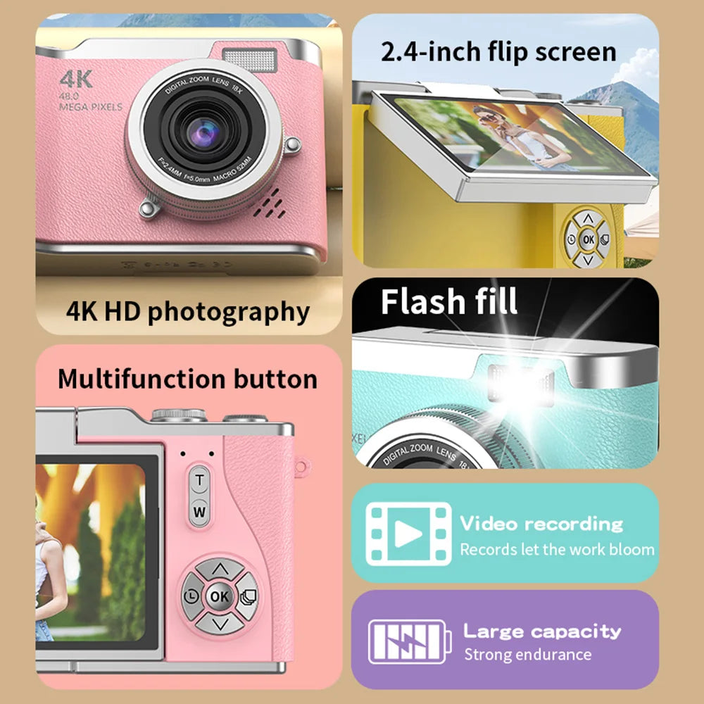 VisionSnap™ 4K Flip Camera