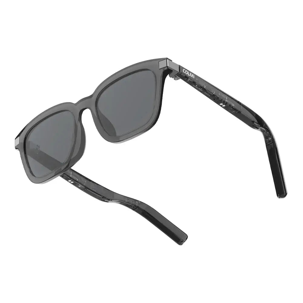G06 Smart Bluetooth Audio Sunglasses with sleek transparent frame and open-ear speakers.