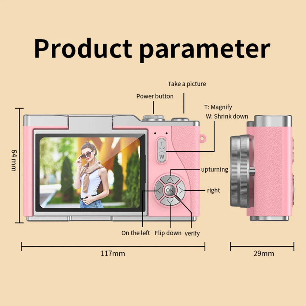 VisionSnap™ 4K Flip Camera