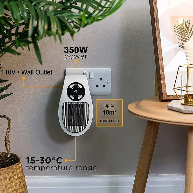 WarmWave Pro - Smart Portable Electric Heater with Digital Display