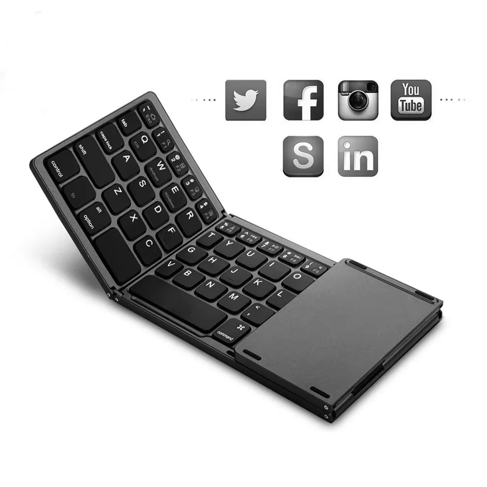 Jomaa™ Foldable Bluetooth Keyboard with Touchpad
