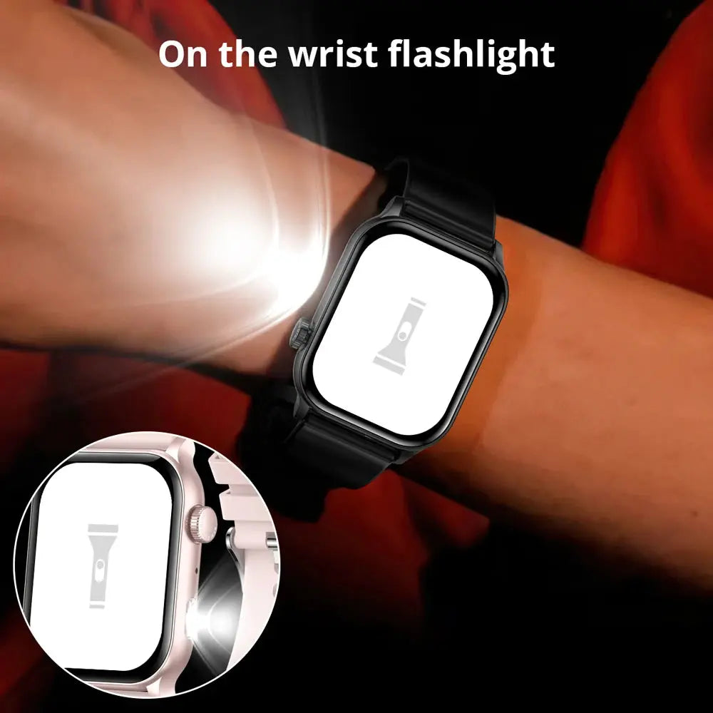 LumeCore P78 – AMOLED Smartwatch with Flashlight & Voice Calling ITECHΛHEAD