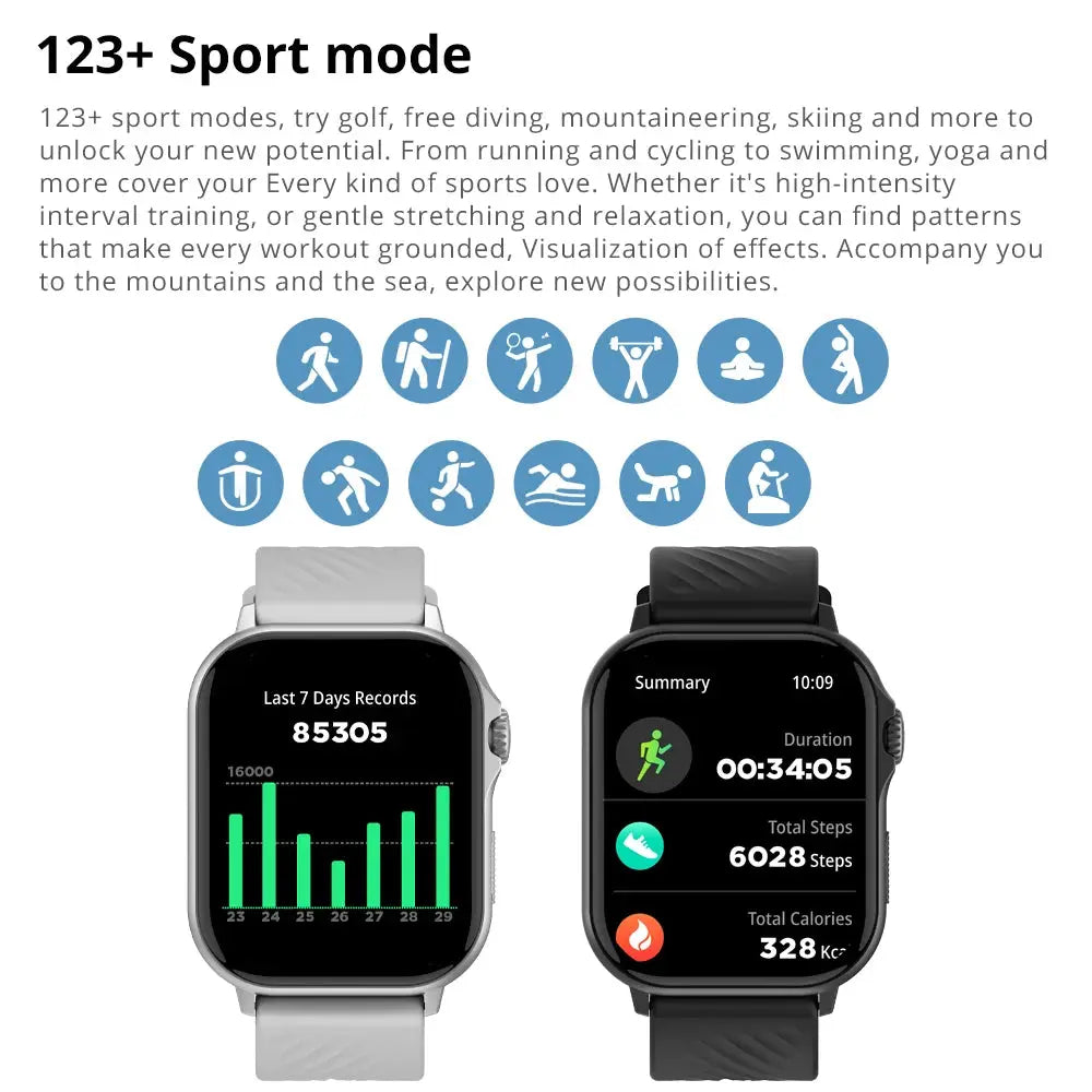 Navicore P82 – AMOLED GPS Smartwatch with Voice Calling ITECHΛHEAD