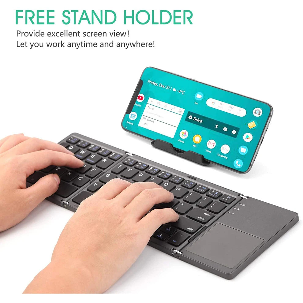 Jomaa™ Foldable Bluetooth Keyboard with Touchpad