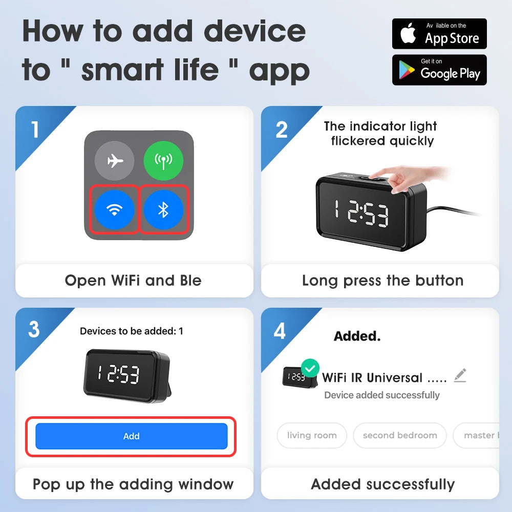 Smart WiFi IR Remote Control