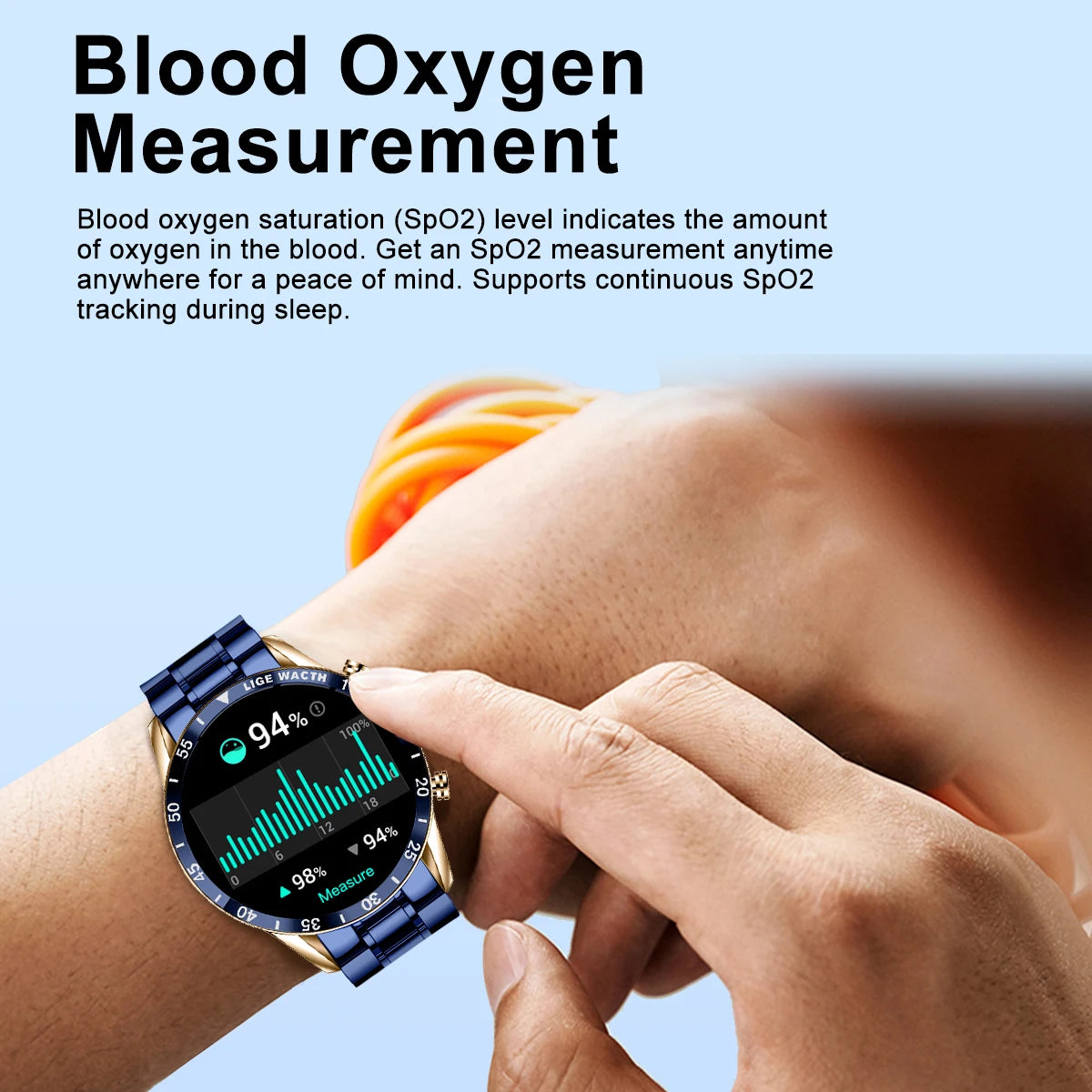 BW0189 Smartwatch for Men – 1.39” HD Display, Bluetooth Calling, Health Tracking