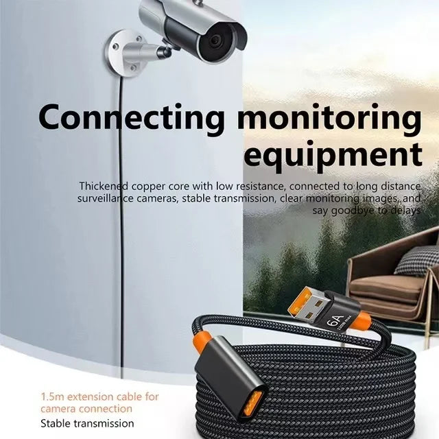 SpeedLink™ 6A USB 3.0/2.0 Extension Cable