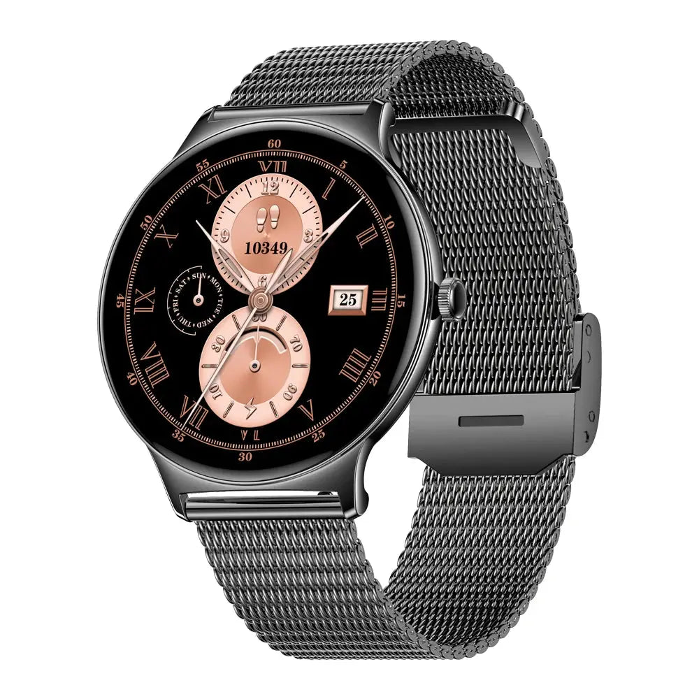 Aurelia V89 – Women’s Smartwatch with 1.43” AMOLED Display & Bluetooth Calling ITECHΛHEAD