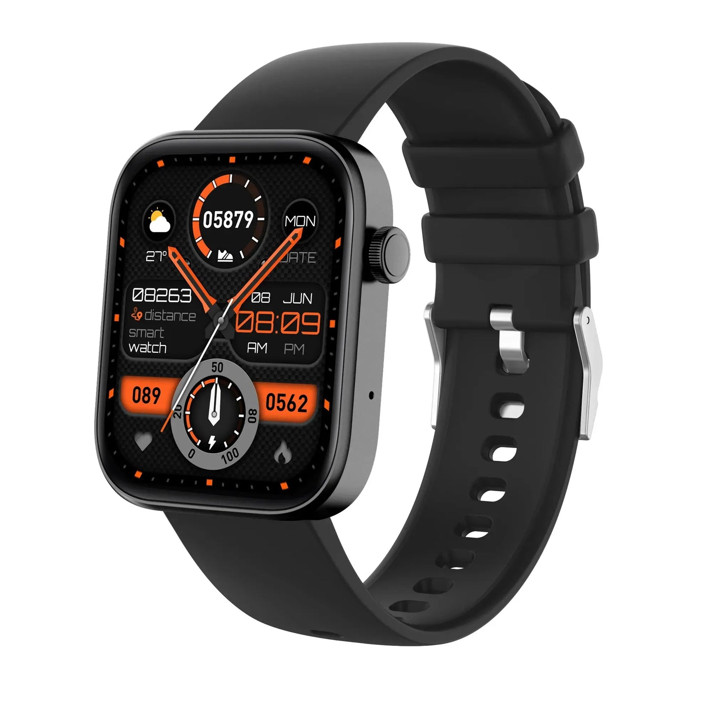 Vortex P71 – Voice Calling Smartwatch with Health & Sports Tracking