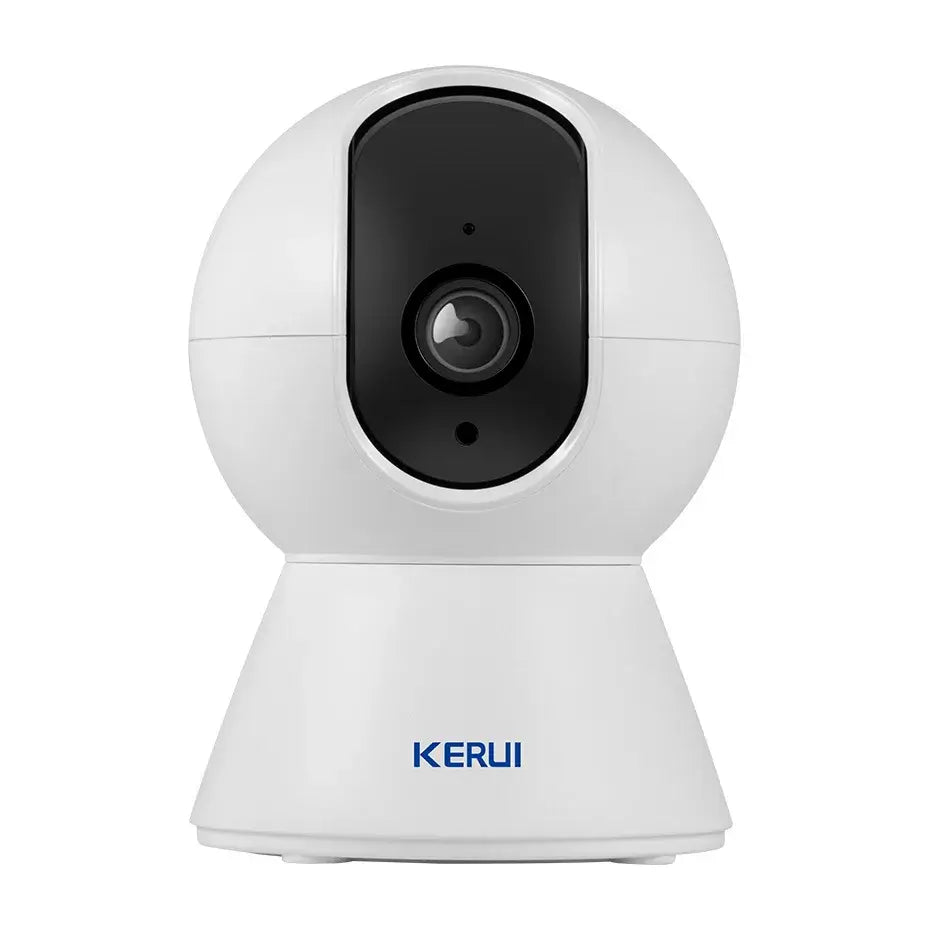 5MP Tuya Smart Mini WiFi IP Camera for indoor security surveillance with auto-tracking and HD clarity.
