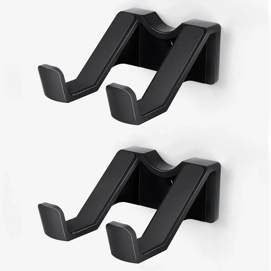 StealthCradle wall controller holder for PS5, durable and sleek design for organized gaming setup.